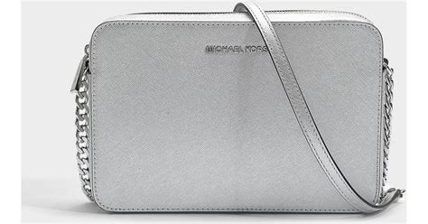 michael kors silver crossbody|michael kors purse crossbody sale.